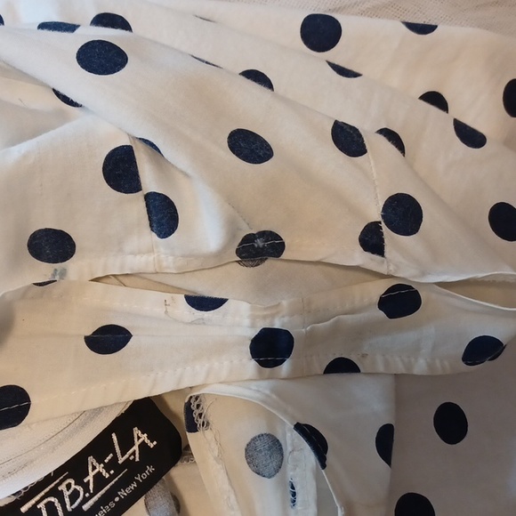 Vintage Rockabilly, Polka-dot Swing Dress Size M - Picture 4 of 7